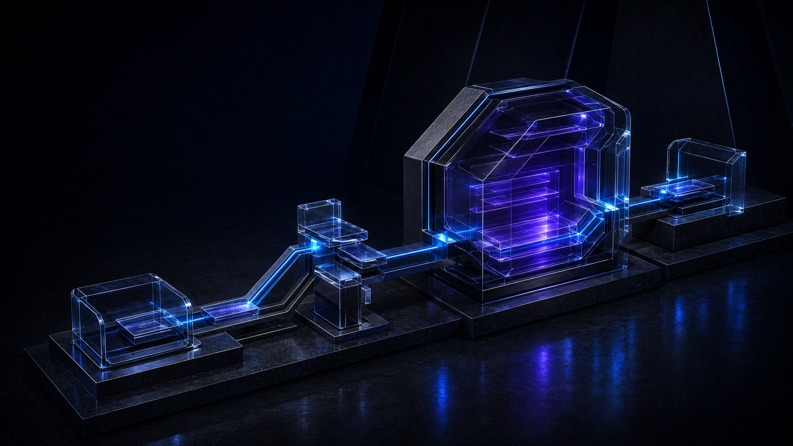 Abstract business automation system by RONICZ